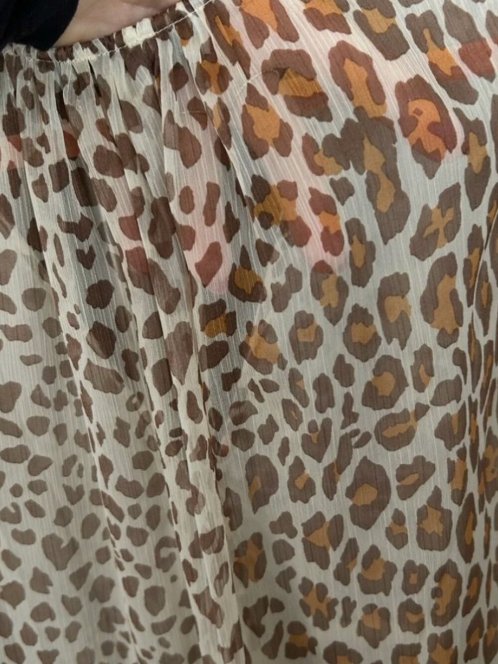 Shona Joy Ghetty Balloon Sleeve Leopard Mini Dress - Picture 6 of 8